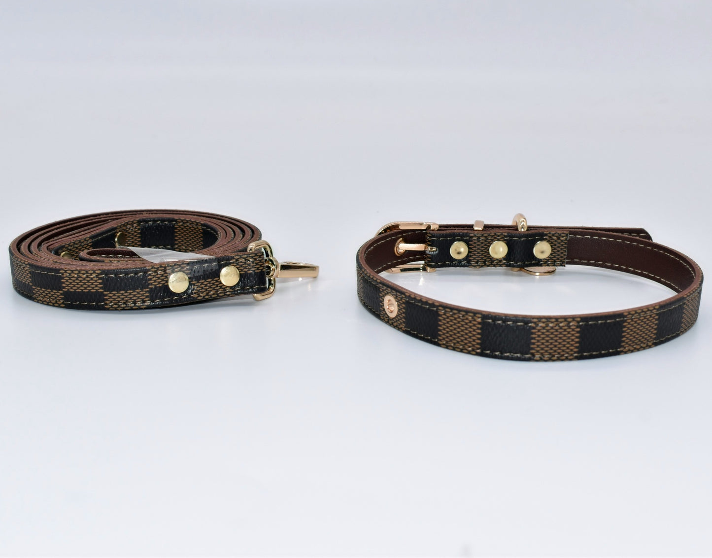 LV DAMIER PUPTTON COLLAR SET image 1