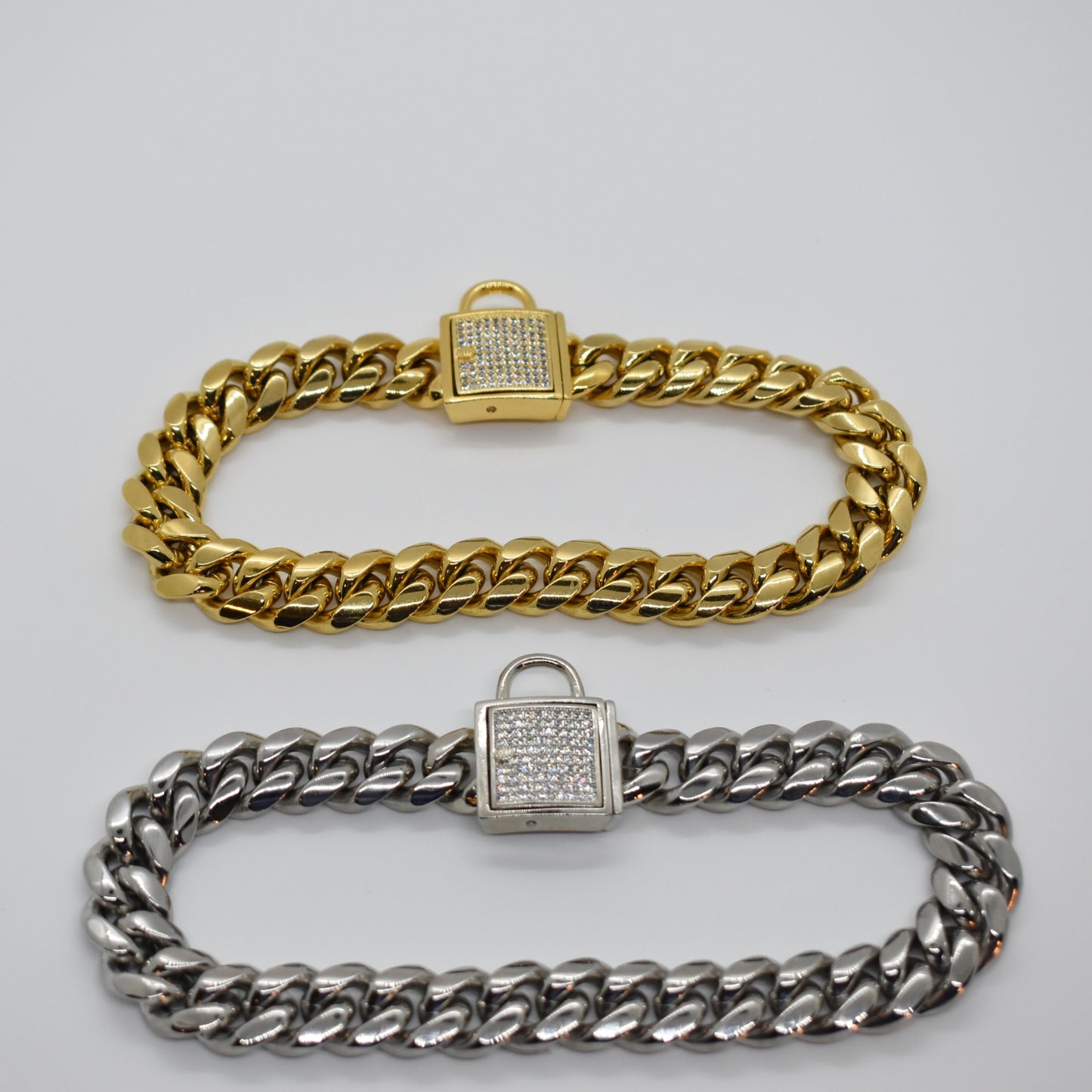 CUBAN BLING LOCK COLLAR image 0