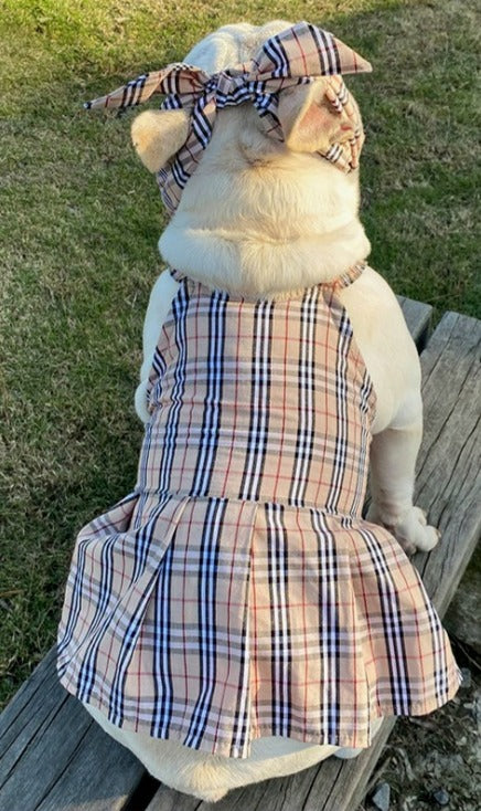 PUPBERRY SPAGHETTI STRAP DRESS W/BOW HEADBAND image 5