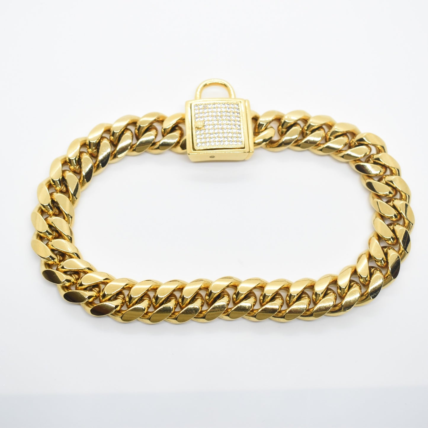 CUBAN BLING LOCK COLLAR image 3