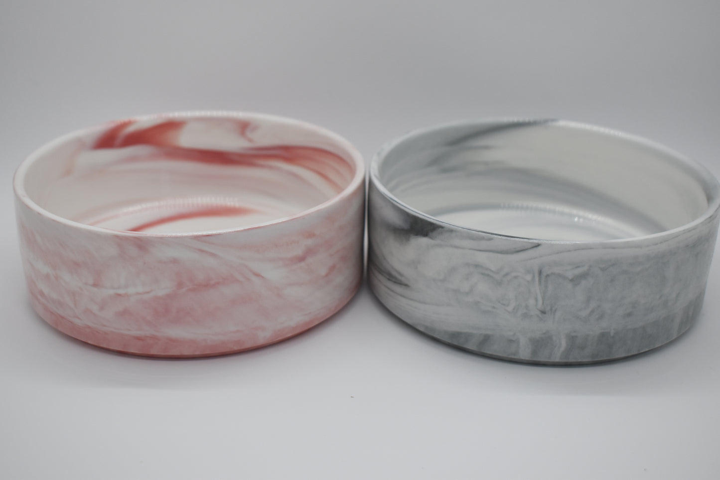 MARBLE SWIRL CERAMIC BOWLS image 0