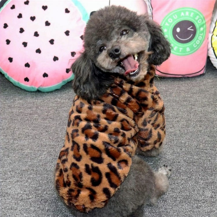 "NICE STYLE" CHEETAH PRINT FUR COAT image 0