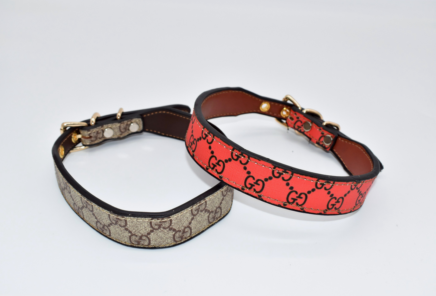 DOUBLE G LEATHER COLLAR SET image 0
