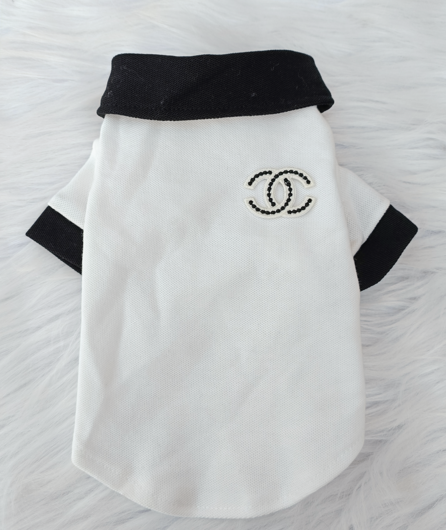 CHEWNEL COLLAR SHIRT (WHITE) image 0