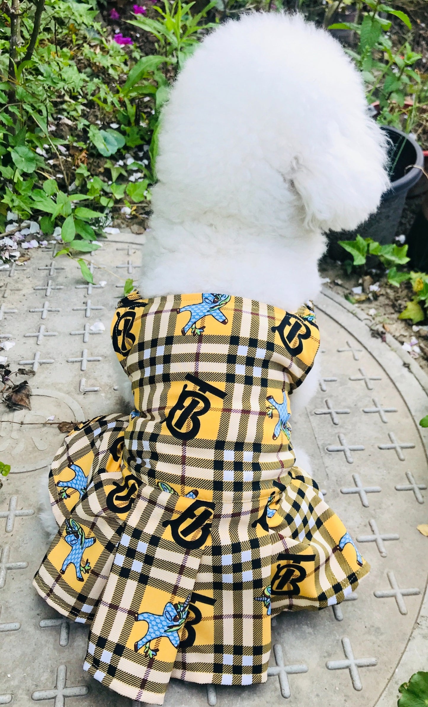 TB PUPBERRY DRESS W/BOW HEADBAND image 7