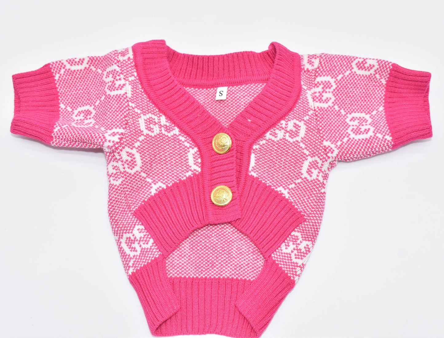 DOUBLE G PINK CARDIGAN image 0