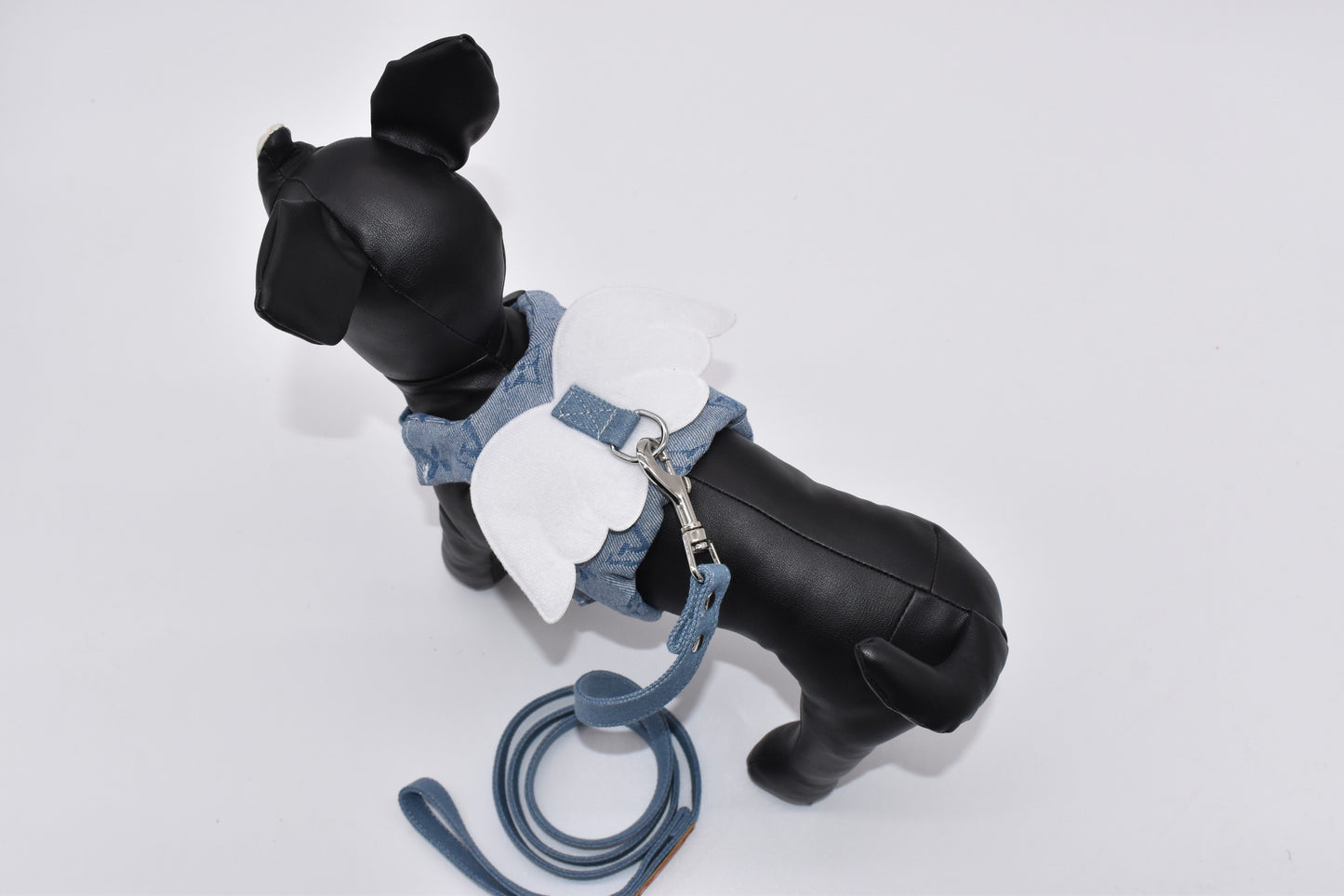LV BLUE JEAN W/ WINGS HARNESS SET image 2