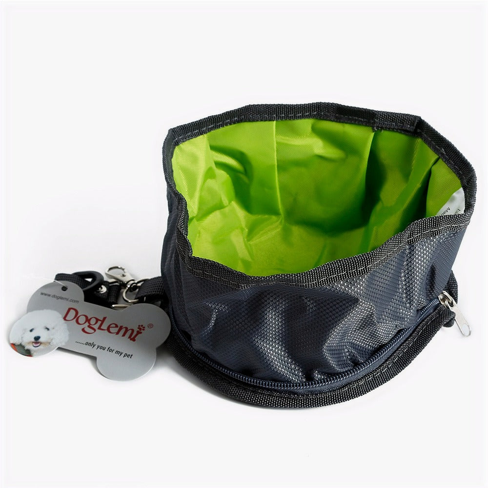 TRAVEL COLLAPSIBLE PORTABLE WATER & FOOD BOWL image 2