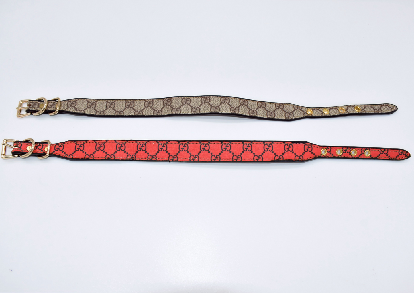 DOUBLE G LEATHER COLLAR SET image 1