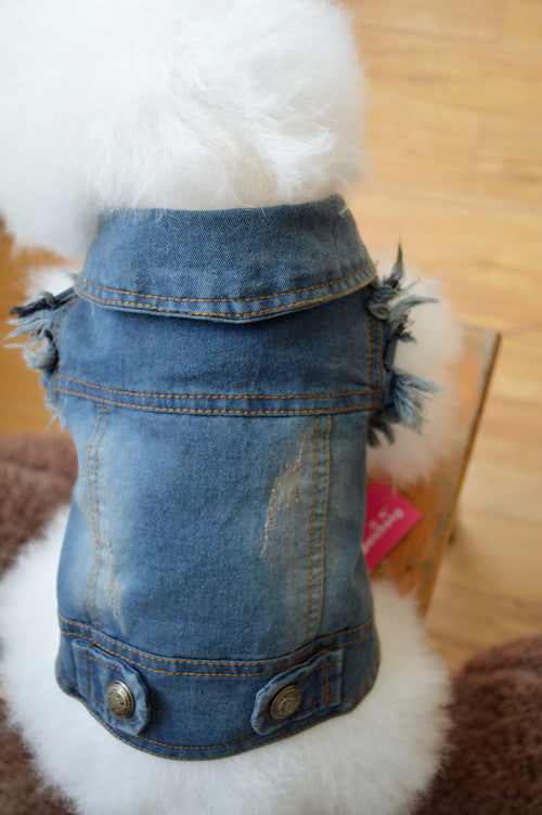 BLUE JEAN VEST image 3