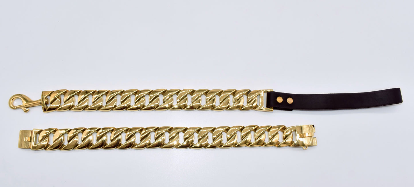 KING CUBAN COLLAR & LEASH SET image 3