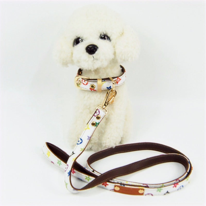 RAINBOW FLOWER COLLAR SET image 0