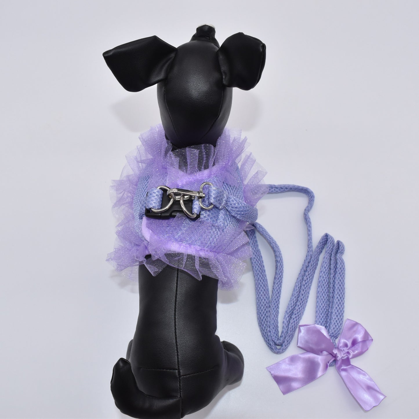 "CHERRIES" RUFFLE VEST W/ BOW & LEASH image 6