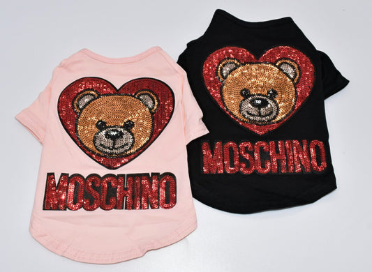 PUPSCHINO SEQUENCE TEDDY T-SHIRT image 0