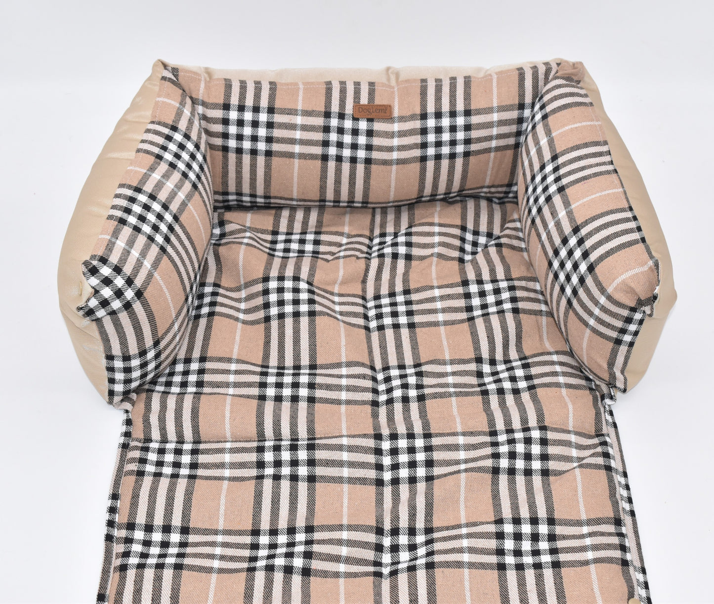 "COMFY COUCH" PLAID ROLL OUT REVERSABLE BED image 0