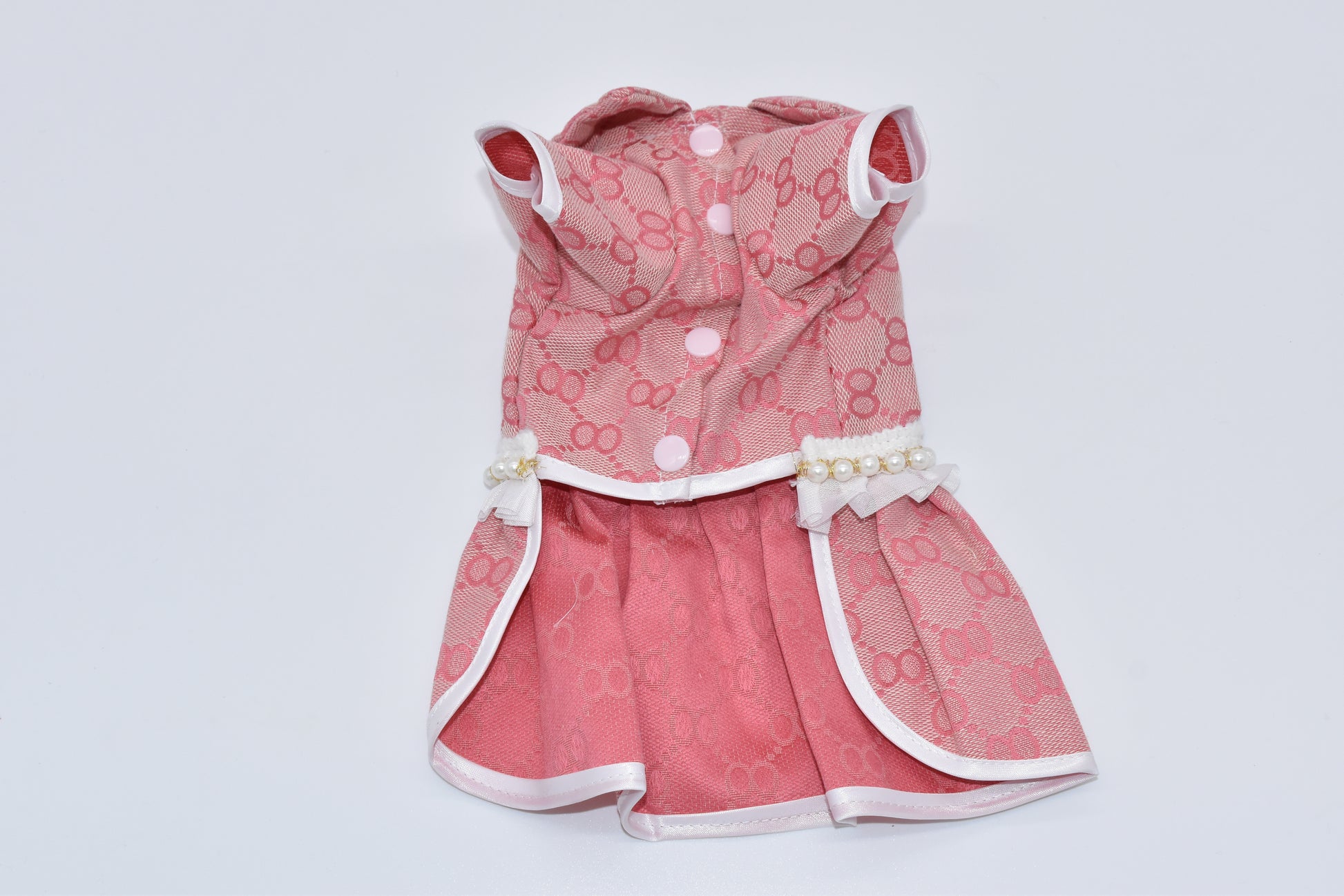 "PINK PEARL" PUPCCI DRESS W/ FLOWER image 1
