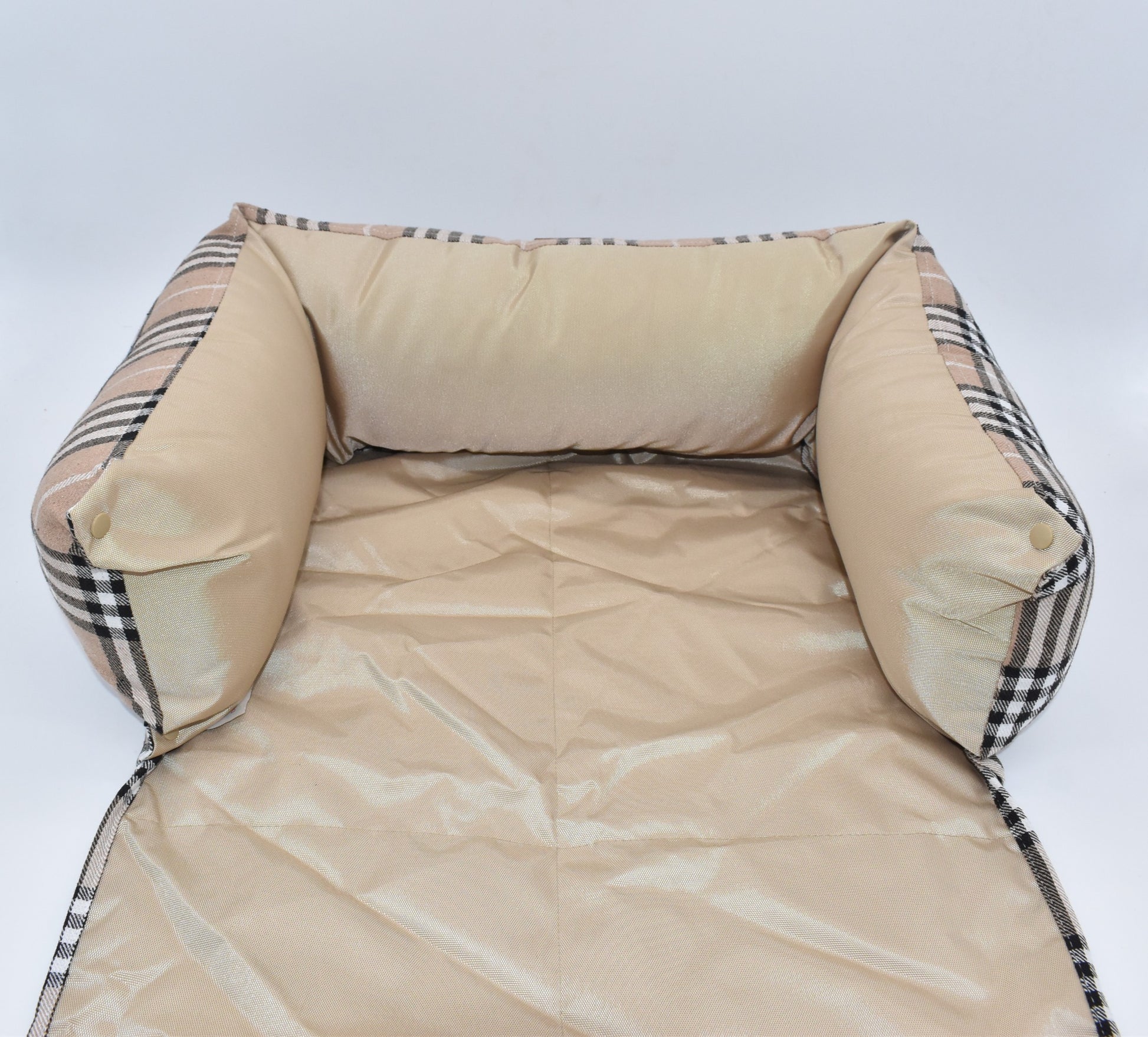 "COMFY COUCH" PLAID ROLL OUT REVERSABLE BED image 2