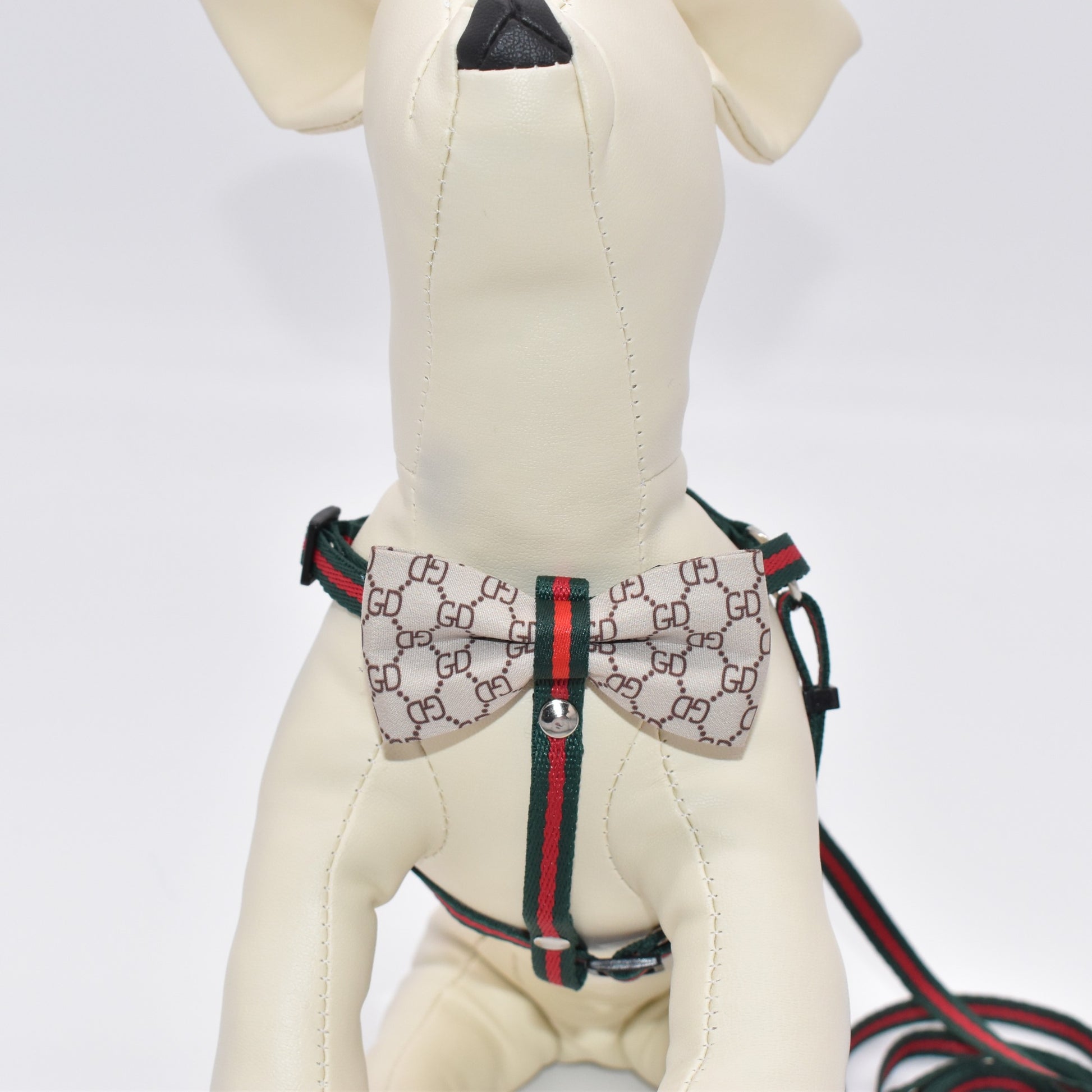 PUPCCI BOW TIE LEASH & HARNESS SET image 1