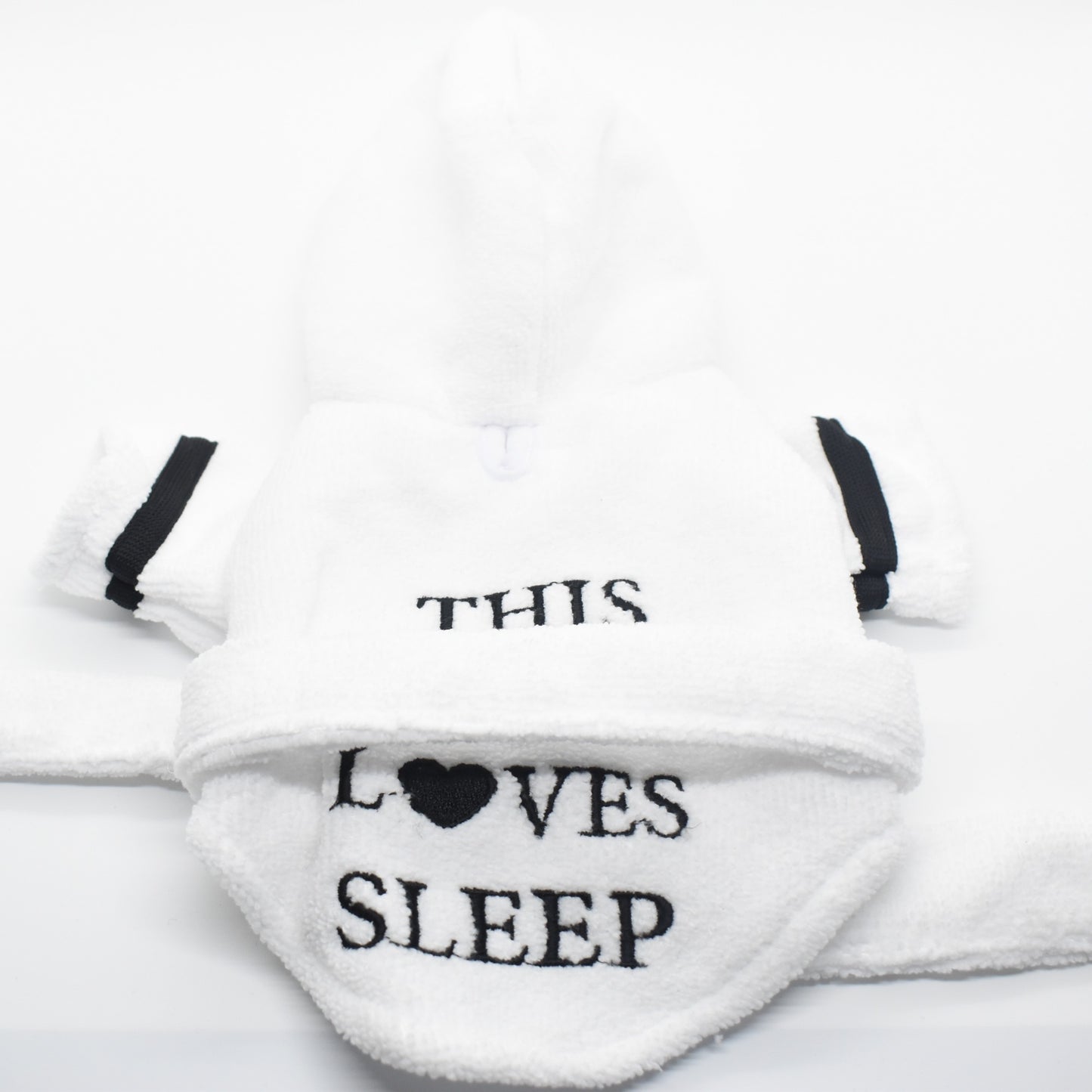 "SLEEP LOVER" PUP ROBE image 3