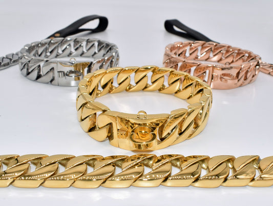 KING CUBAN COLLAR & LEASH SET image 0