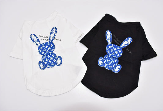 LV PUPREME BLUE TEDDY T- SHIRT image 0