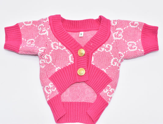DOUBLE G PINK CARDIGAN image 0