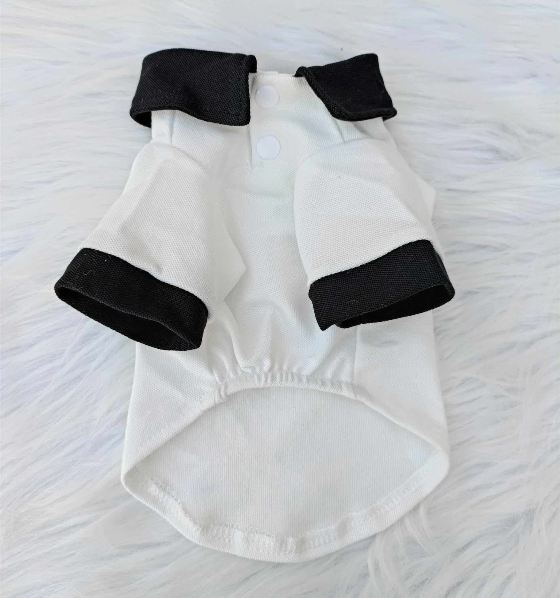 CHEWNEL COLLAR SHIRT (WHITE) image 1