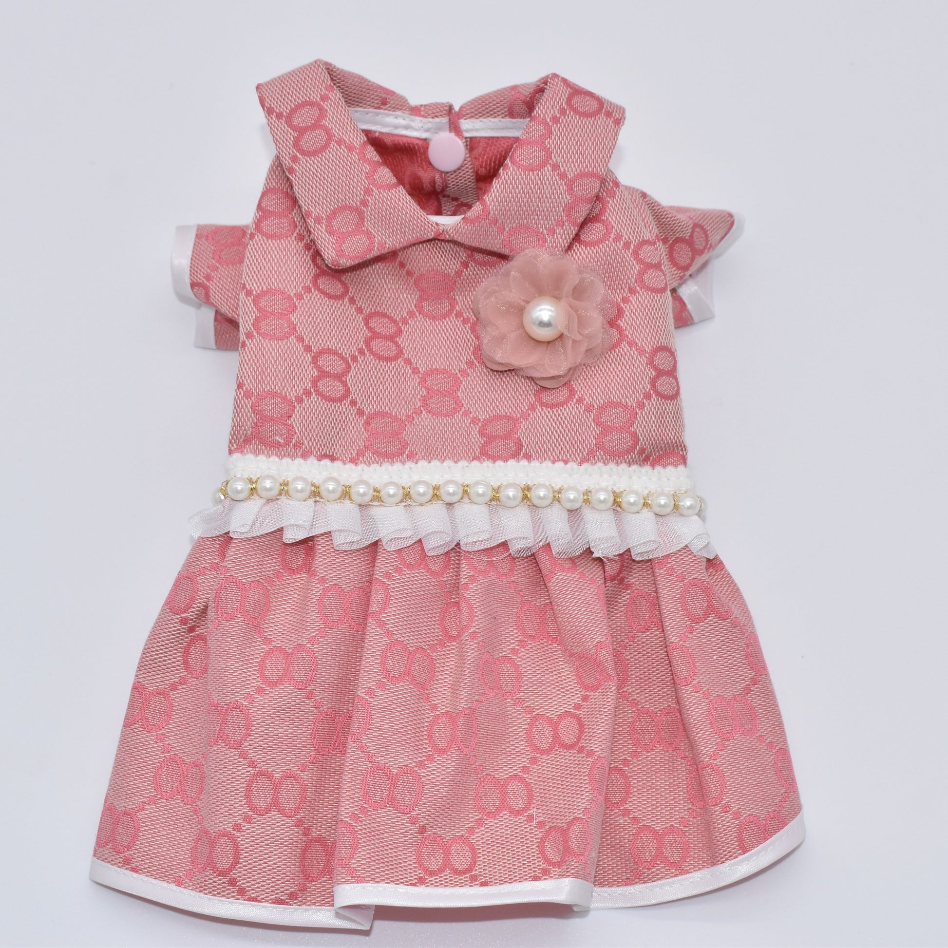 "PINK PEARL" PUPCCI DRESS W/ FLOWER image 0