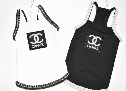 DOUBLE C RUFFLE TANK image 0