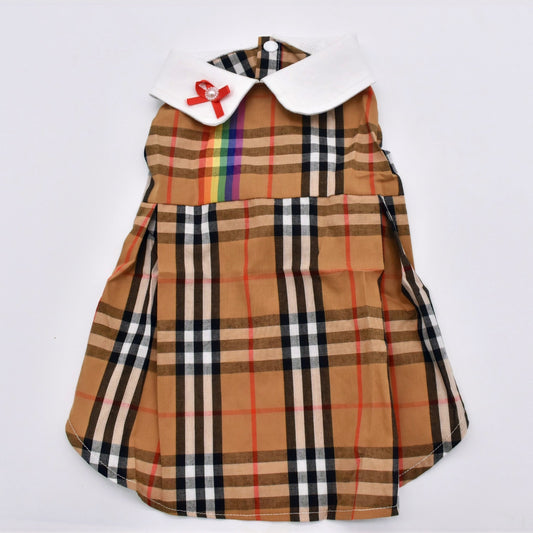 PUPBERRY RAINBOW STRIPE DRESS image 0