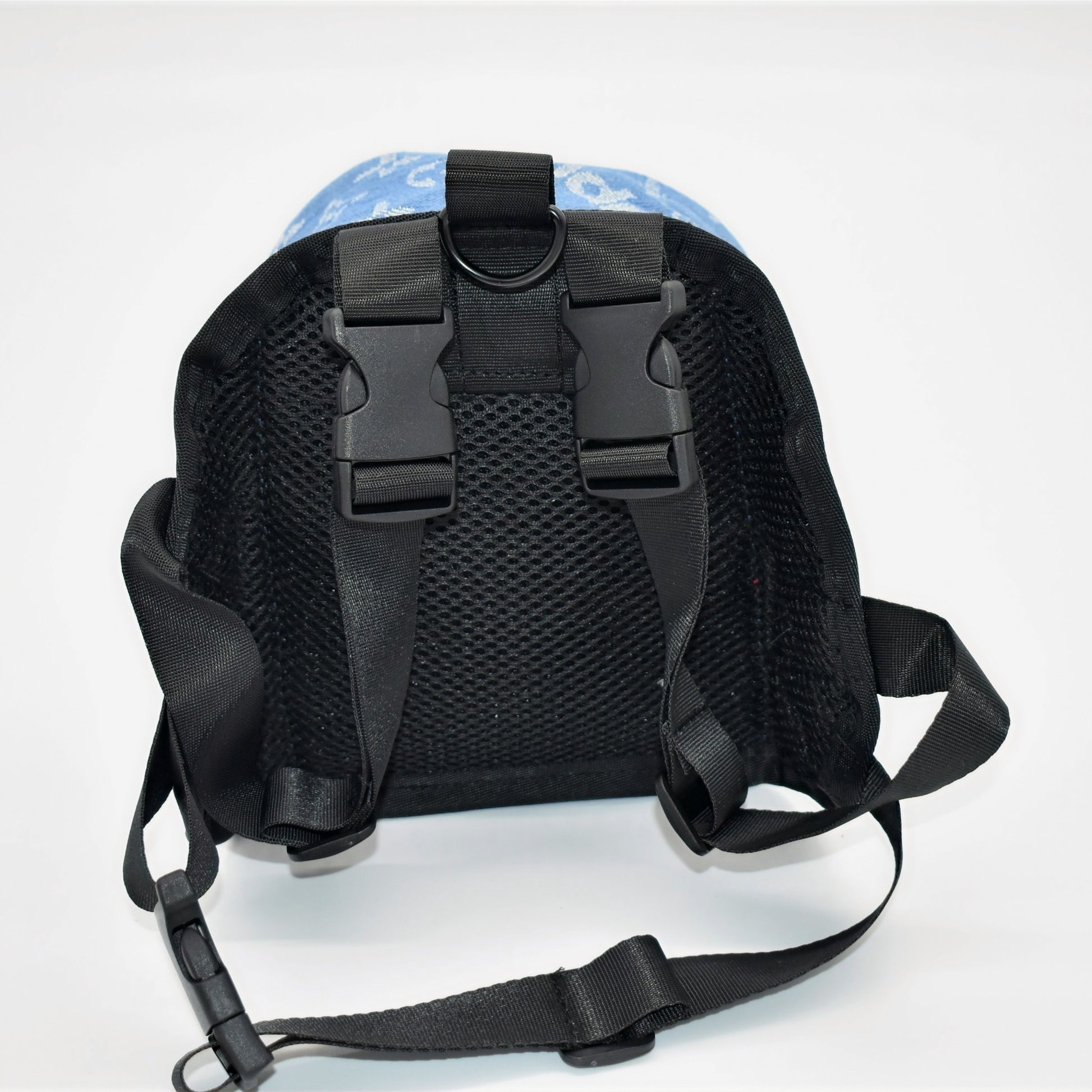 LV PUPREME DENIM HARNESS BACKPACK image 2