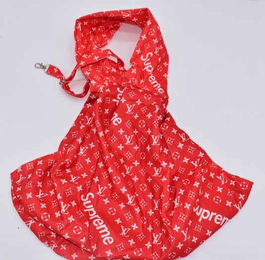 LV PUPREME RED CROSSBODY CARRIER image 0