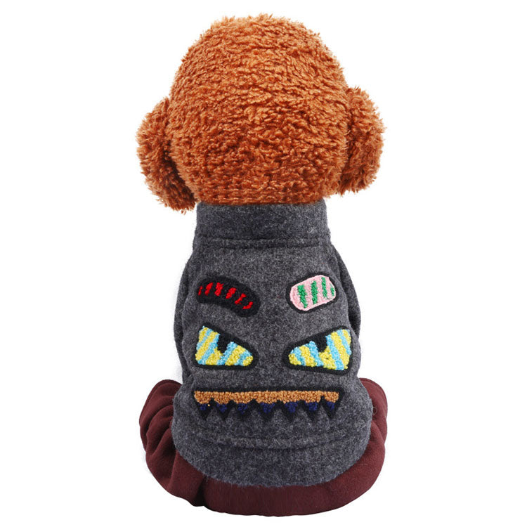 PUP MONSTER FLEECE JUMPER image 0