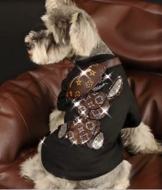 WHO CARES BLING T-SHIRT image 0